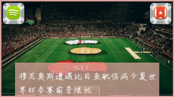 穆尼奥斯遭遇比目鱼肌伤病今夏世界杯参赛前景堪忧
